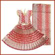 18 Inches Dress Lehenga Patka for All Hindu Goddess Idols Statues for Devi Maa