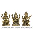 Divine Spirit Ganesha Lakshmi Saraswati Idols