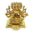 Gayatri statue in brass