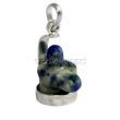 Shivling Locket in Lapis lazuli Gemstone