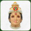 Art of India Devi Mahalakshmi Decorative Face/Mukhavata