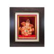 Ganapati Bappa - Wall Hanging in Wooden Frame 