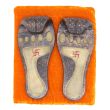 Charan Paduka Footprint For Gods Guru Blessings, puja Rituals