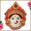 Goddess laxmi Maa Decorative Face For Puja Vratam