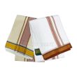 Pooja Vastra Dhoti with Shawl for Daily Rituals - set of 2