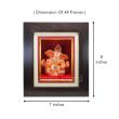 Ganesh Lakshmi Saraswati Frames for Wall Decor