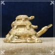 Feng Shui 3 Tier Triple Layer Vastu Tortoise (Kachua) for Longevity