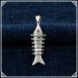 Fish Locket/Pendant for Attracting Wealth in Pure Silver