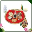 Gajvakra Lakshmi Narayan Good Luck and Prosperity Shaligram Puja Set