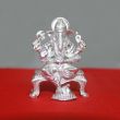 Lord Ganesh /Ganpati Idol in Pure Silver