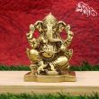 Mayureshwar Lord Ganesh/Ganapati Murti/Idol for Diwali Puja