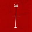 Trishul / Trident in Pure Sterling Silver Destroyer of Evils