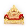 Golden Singhasan for Deity Idols and Murtis