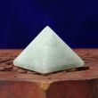 Energy Pyramid in Green Jade Gemstone