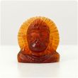 Face of Hanuman in Gomedh / Hessonite - 35 carats