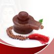 Supreme Shiva Shivalingam in Red Jade Stone