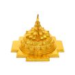 Shree Yantra In Zinc (Gold Polish)