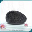 Laxmi Narayan Sacred Shaligram Statue With Divine Sudarshana Shankhu Naama Swaymbhu Symbols