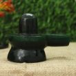 Lord Shiva Shivlingam in Natural Green Jade Stone