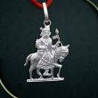 Maharanpratap Rajput Locket/Pendant in Pure Silver