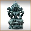 Goddess Mariamman Murti, Idol in Green Stone