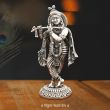 Murlimanohar Sri Krishna Idol in Sterling Silver