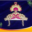 Colorful Pink Peacock Headgear/Crown for Murtis/Sculpture