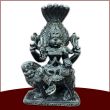 Pratyangira Devi Idol, Statue crafted in Natural Green Stone