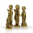 Ram Darbar Statue Set in Brass Metal