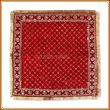 Square 20x20 Red Pooja Asan for Daily Ritals in Temple