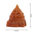 Shree Yantra / Shree Chakra in Red Jade