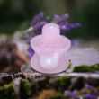 Lord Shiva Shivlingam in Rose Quartz Gemstone