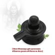 Shivling in Black Agate Gemstone 