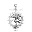 Shiva Nataraja Pendant in Sterling Silver