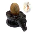 Shivlingam Natural Gemstone with Gaumukh Yonibase