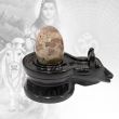 Baleshwar Shivlingam with Gaumukh Yonibase in Gemstone