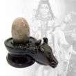 Lingadhyaksha Shivling and Yonibase in Natural Gemstone