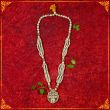 Shree Harivanshji Tulsi Mala with Auspicious charan Ashirwad pure Visvapujita Pendant