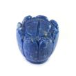 Shree Mata Lakshmi Charan in Lapiz Lazuli Gemstone