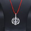 Sikh Khanda Pendant/Locket in 92.5 Pure Silver