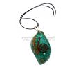 Blue Onyx Orgone Eye Pendant