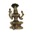 Goddess Mariamman Statue in Brass