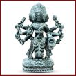 Brahma Statue/Idol for Puja in Green Stone