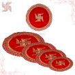 Swastike Shagun Cover for Wedding Puja Auspicious Occasions - set of 4