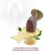 Swayambhu Shivlingam with Yonibase in Brass