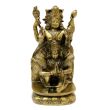 Vishnu Riding on Garuda in Brass