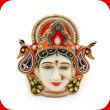 Decorative Face of Goddess Mahalakshmi for Margashirsha Vratam Pooja