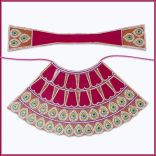 Lehenga Patka Poshak For Devi Maa Idol in Beautiful Pink Color