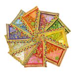 Navratri Navrang Chunri for Mata Rani, Durga Puja - Set of 9