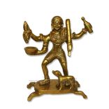 Kaal Bhairava Idol in Brass